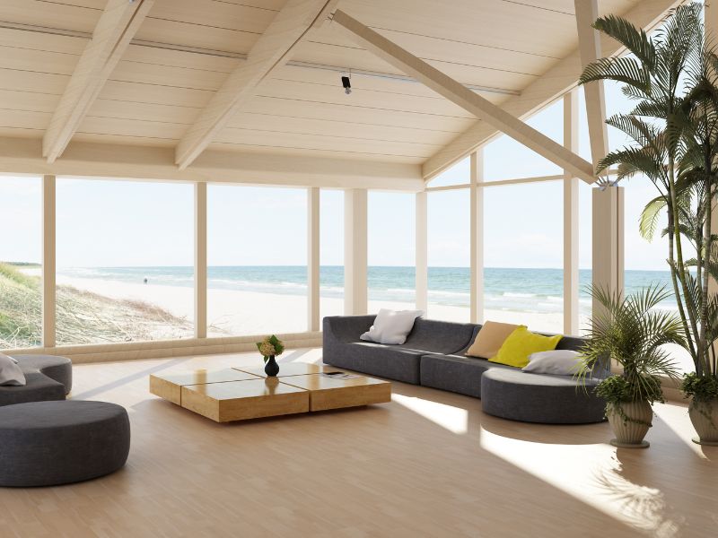 advantages living villa by the sea